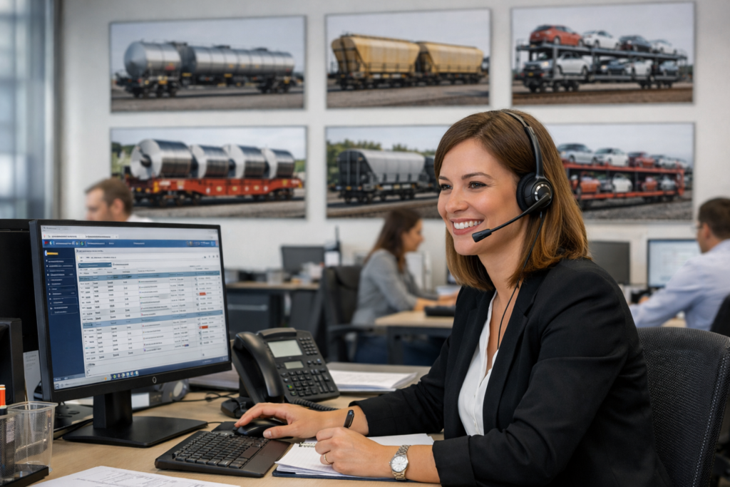 customer service wagons location commercial administratif rail hiring 